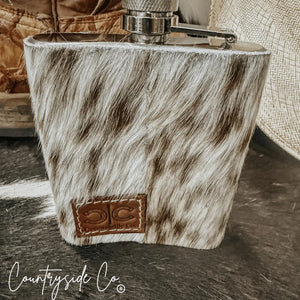 Cowhide Flask Countryside Co.
