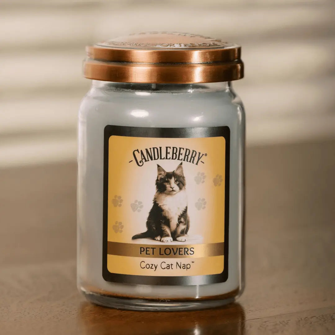 Cozy Cat Nap™ - Large Jar Candle (Collective) The Candleberry® Candle Company