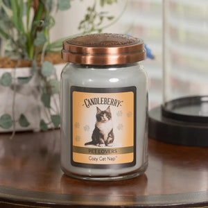 Cozy Cat Nap™ - Large Jar Candle (Collective) The Candleberry® Candle Company