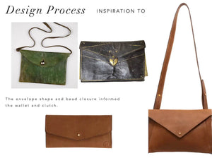 Craft & Forge Leather Crossbody Bag Mission Mercantile Leather Goods