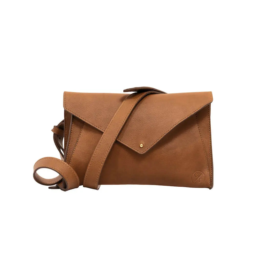 Craft & Forge Leather Crossbody Bag Mission Mercantile Leather Goods