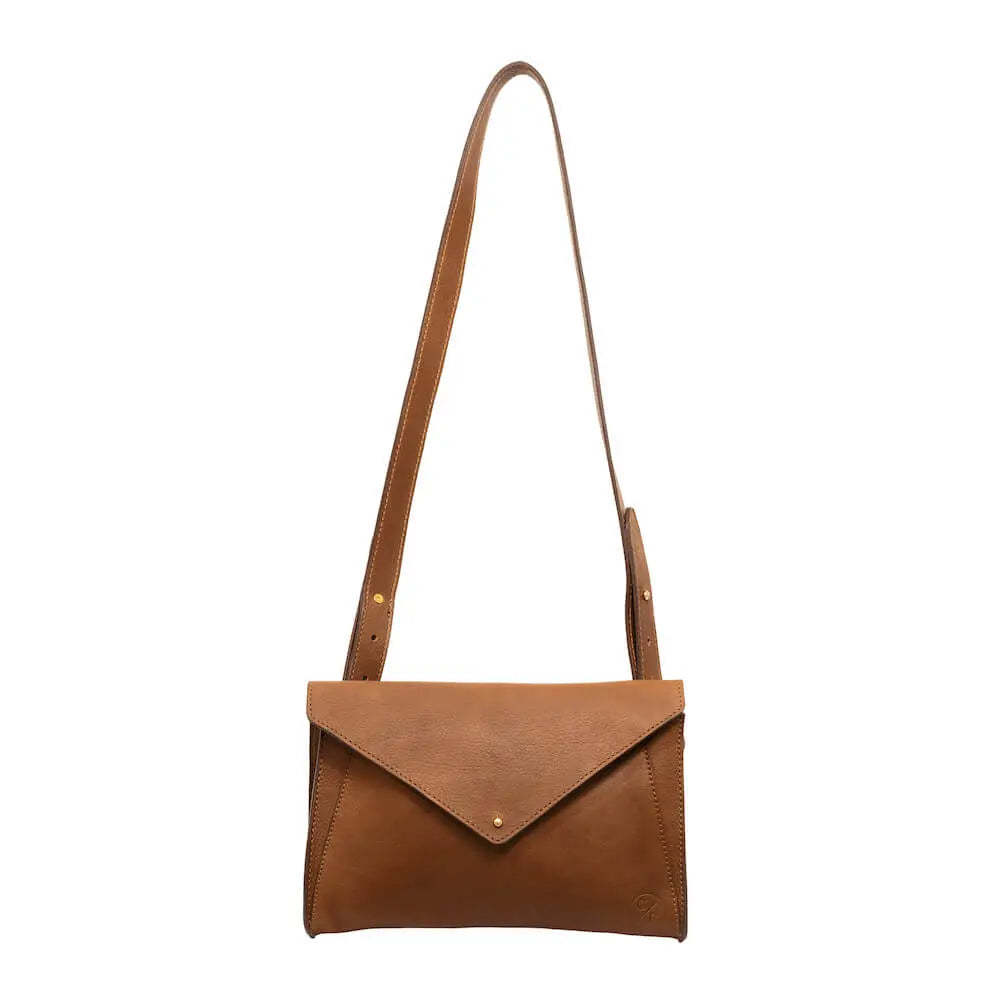 Craft & Forge Leather Crossbody Bag Mission Mercantile Leather Goods