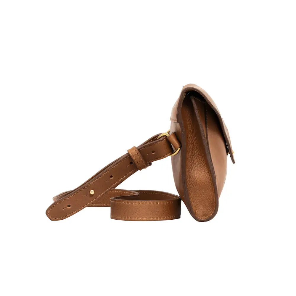 Craft & Forge Leather Crossbody Bag Mission Mercantile Leather Goods