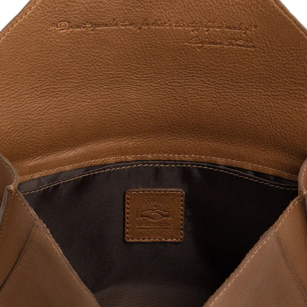 Craft & Forge Leather Crossbody Bag Mission Mercantile Leather Goods