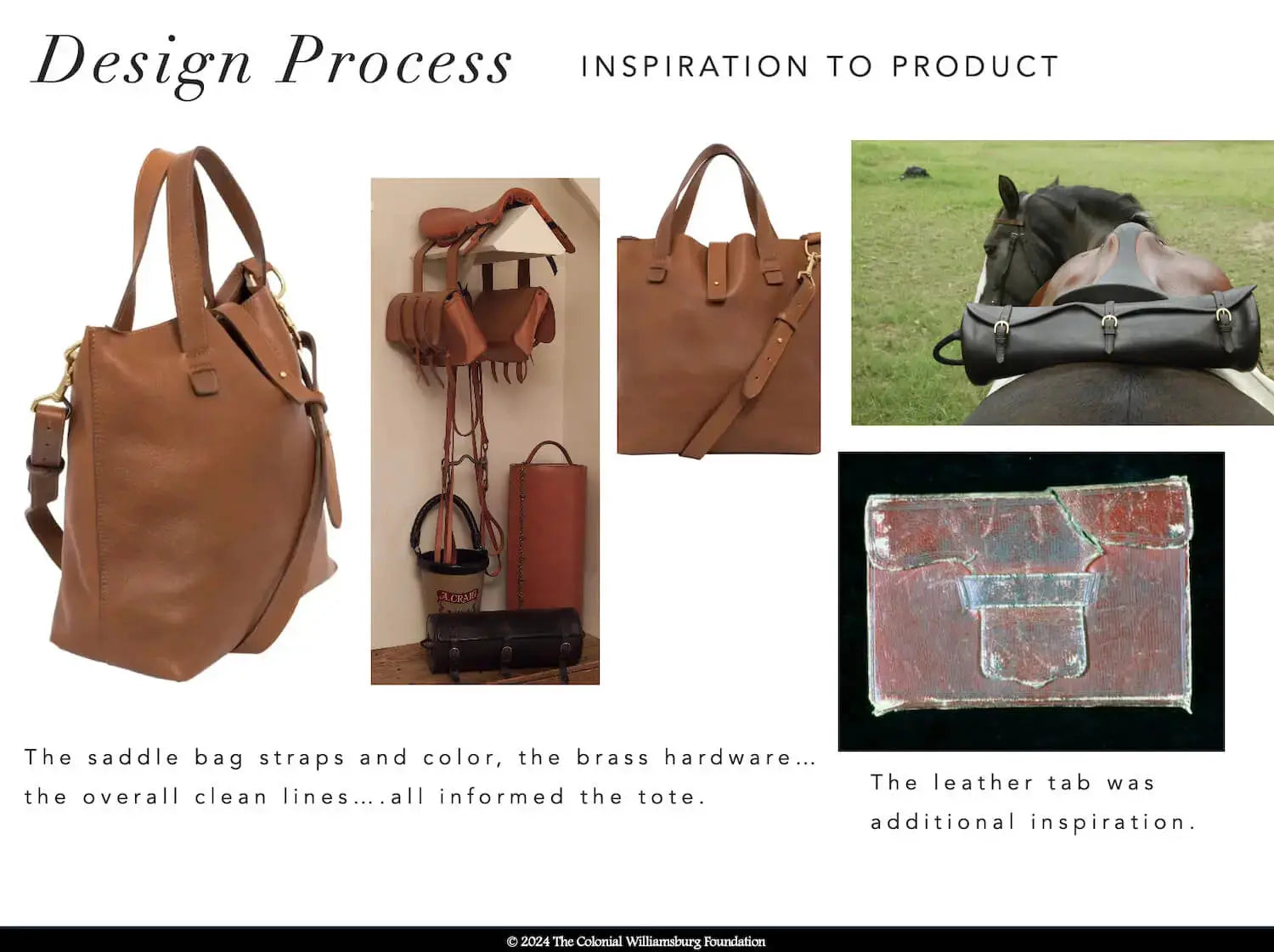 Craft & Forge Leather Tote by Mission Mercantile Leather Goods, handmade leather goods detail photo 6