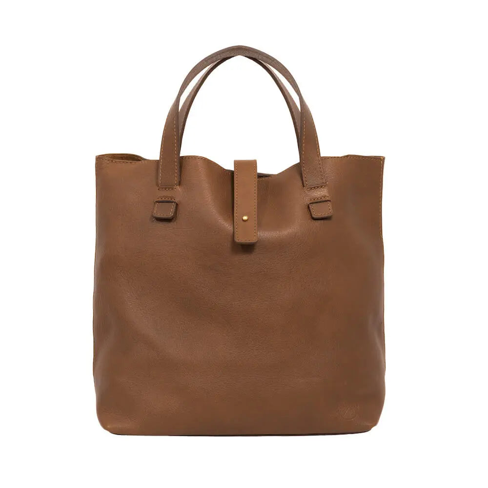 Craft & Forge Leather Tote by Mission Mercantile Leather Goods, handmade leather goods detail photo 8