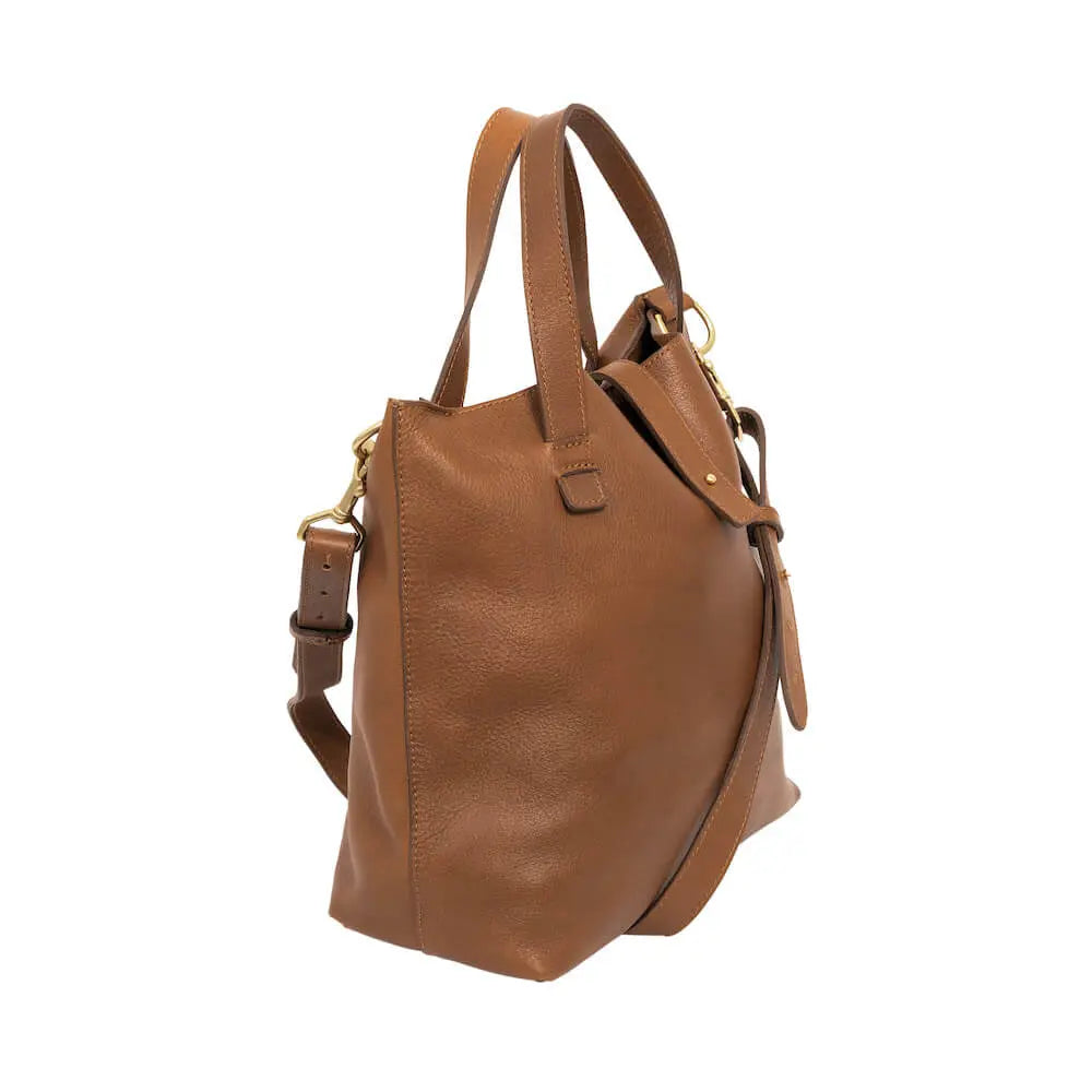 Craft & Forge Leather Tote by Mission Mercantile Leather Goods, handmade leather goods detail photo 10
