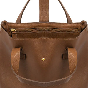 Craft & Forge Leather Tote by Mission Mercantile Leather Goods, handmade leather goods detail photo 14