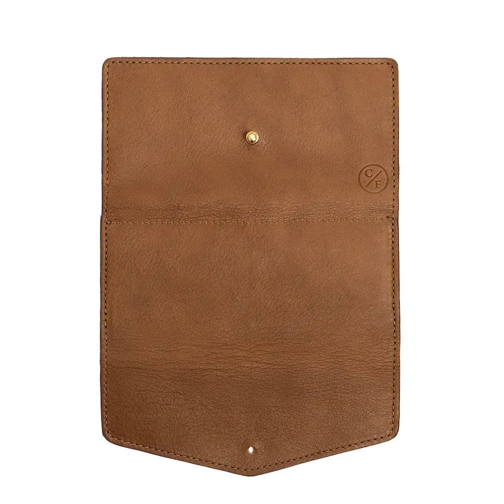 Craft & Forge Leather Wallet by Mission Mercantile Leather Goods, handmade leather goods detail photo 9