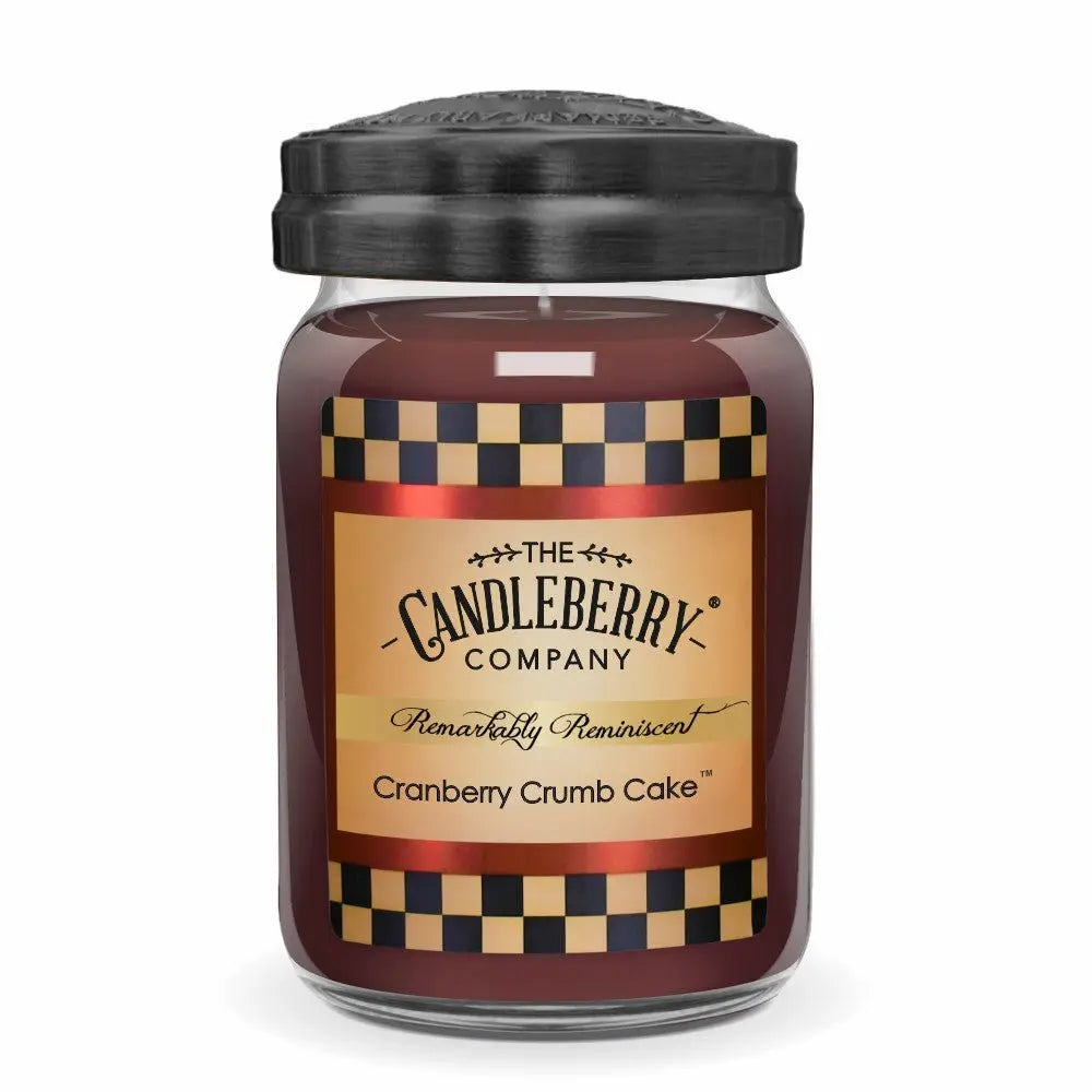 Cranberry Crumb Cake™, Large Jar Candle (Collective) The Candleberry® Candle Company