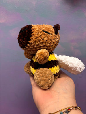 Crocheted Cap-bee-bara (capybara) by Klassy Krafts, Southern lifestyle apparel main product photo