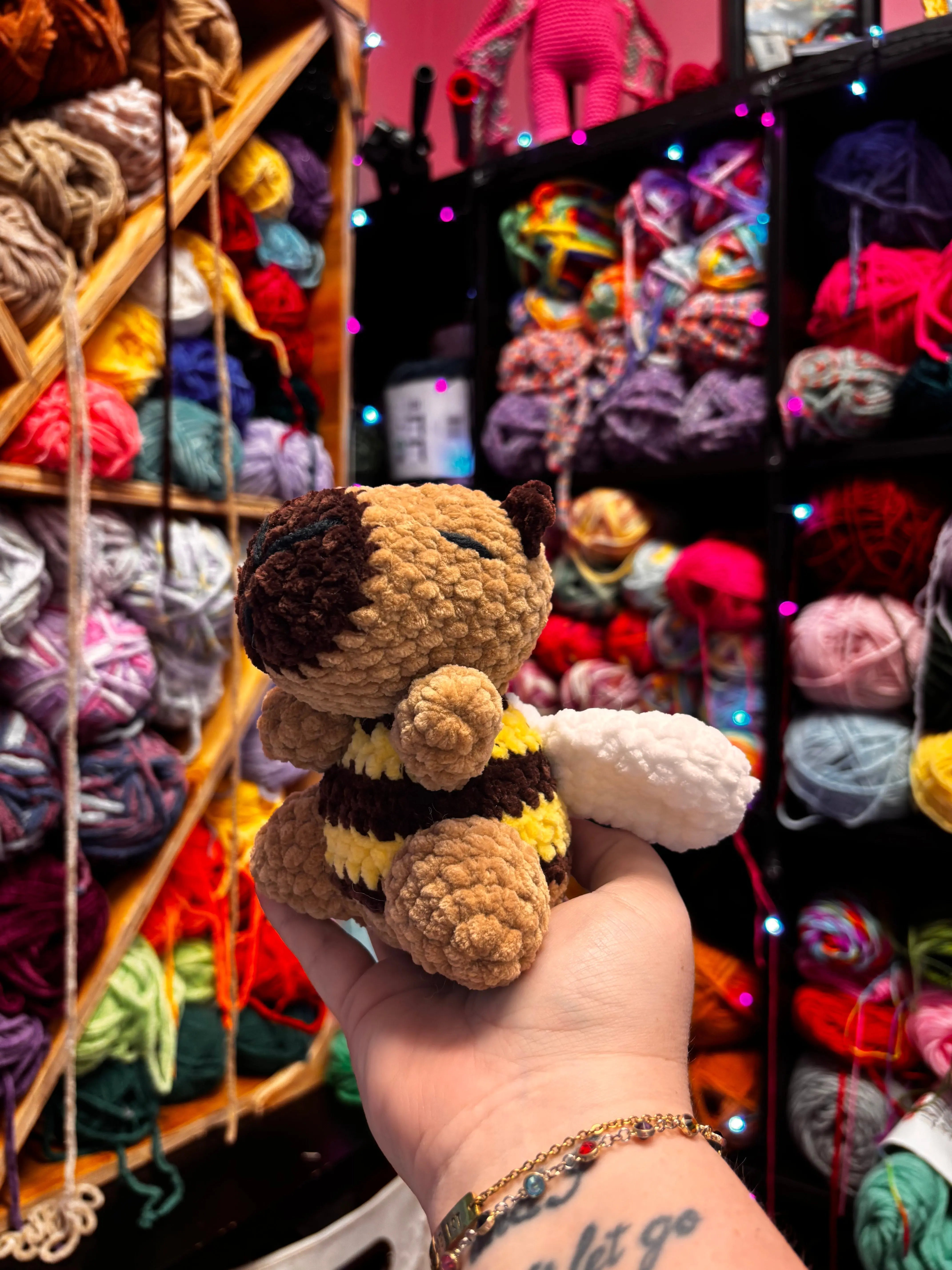Crocheted Cap-bee-bara (capybara) Klassy Krafts