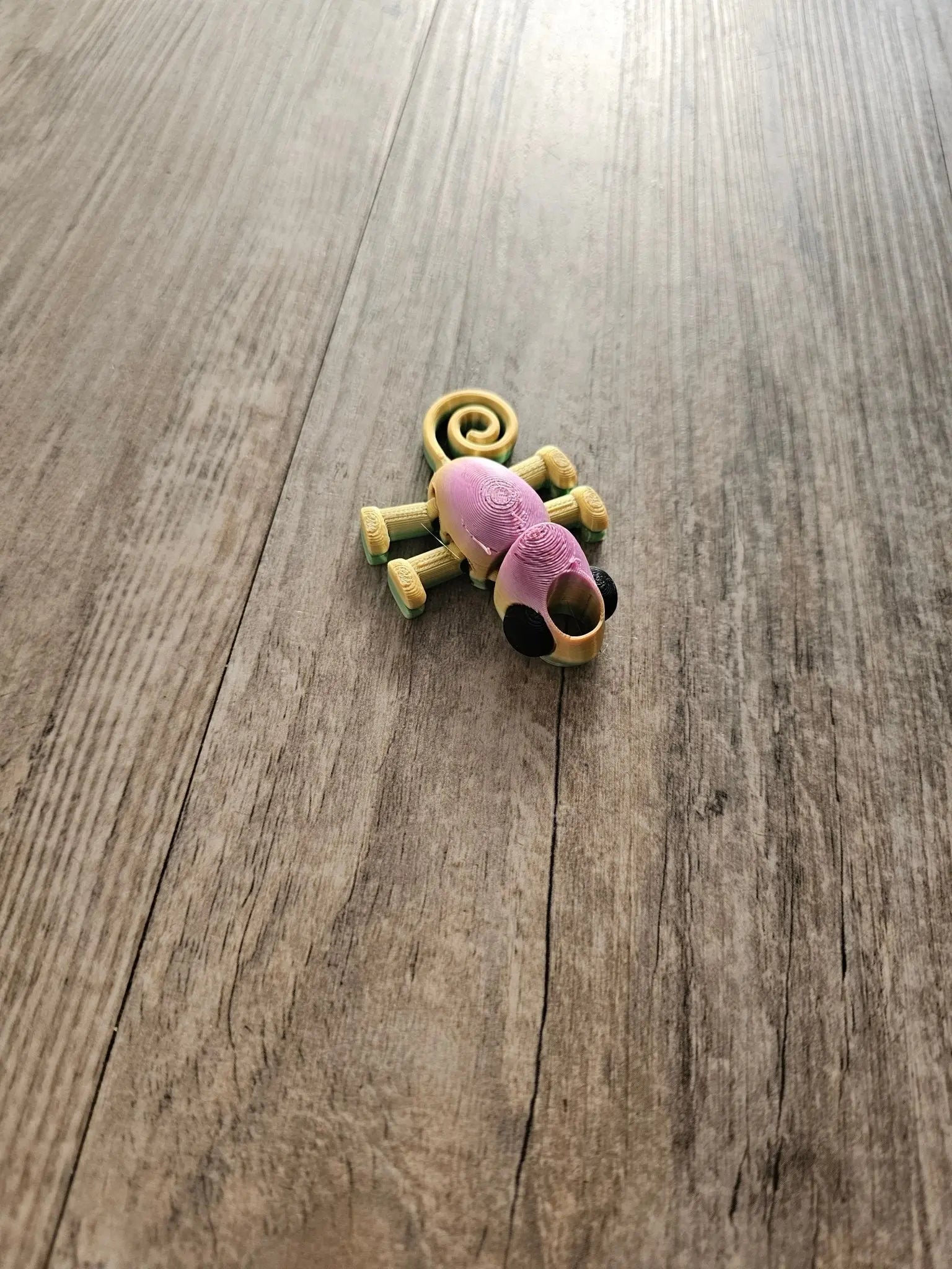 Curly Tail Gecko Straw Topper - 3D Printed Tumbler Accessory - Drink Decoration - Main Street Collective