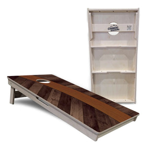 Curved Herringbone Cornhole Boards - Professional Tournament Series by Cornhole Solutions, handmade jewelry detail photo 5