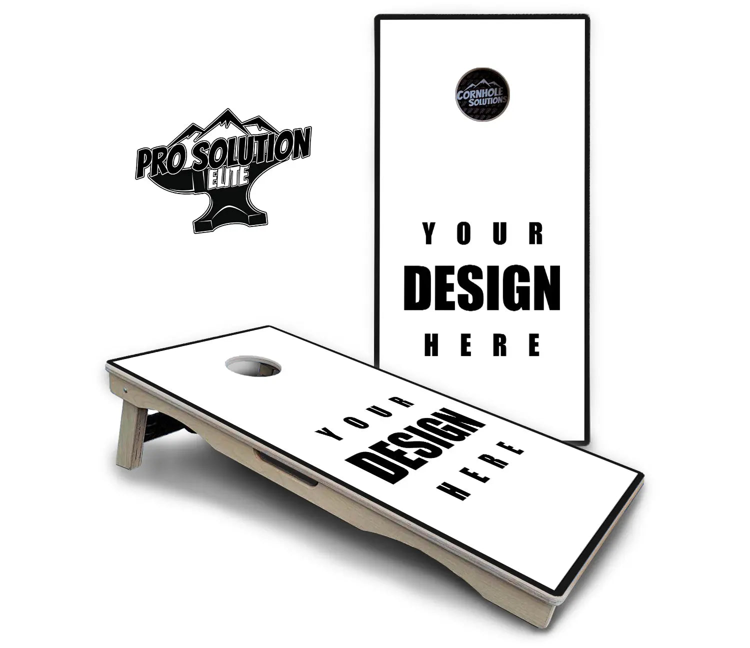 Custom Cornhole Boards - Pro Solution Elite Series by Cornhole Solutions, custom cornhole board detail photo 2