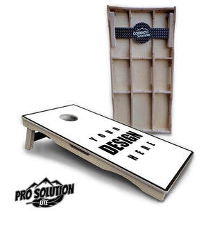 Custom Cornhole Boards - Pro Solution Lite Series by Cornhole Solutions, custom cornhole board main product photo