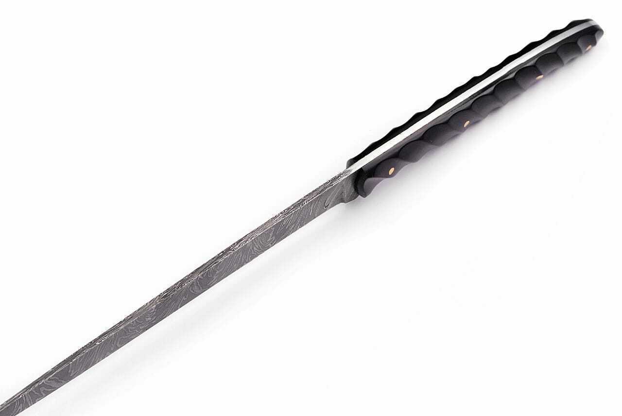 Handmade Damascus Steel Fillet Fishing Knife — Resin Handle