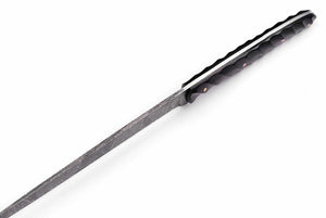 Handmade Damascus Steel Fillet Fishing Knife — Resin Handle