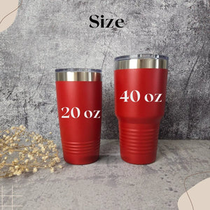 Custom Logo Tumbler by EverLee Creations, custom drinkware detail photo 3