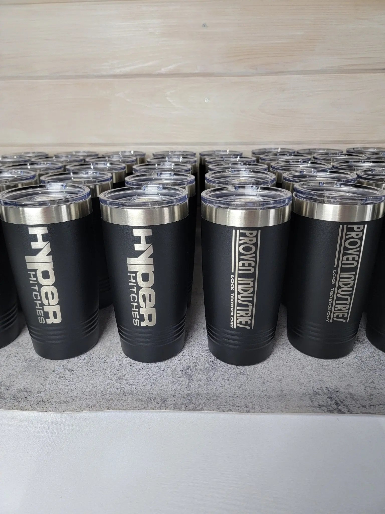 Custom Logo Tumbler by EverLee Creations, custom drinkware detail photo 4