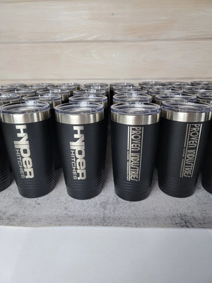 Custom Logo Tumbler by EverLee Creations, custom drinkware detail photo 4