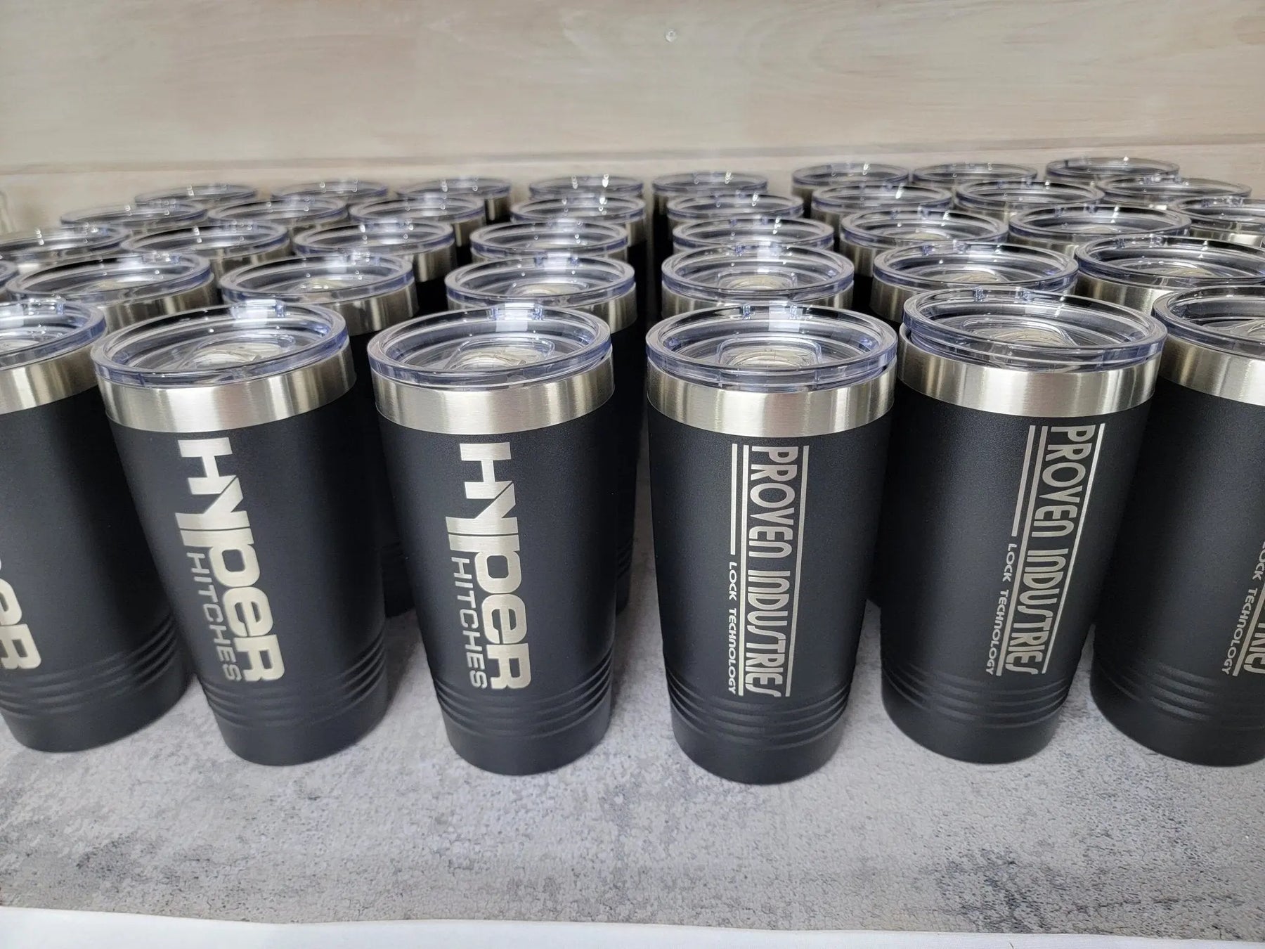 Custom Logo Tumbler by EverLee Creations, custom drinkware detail photo 8