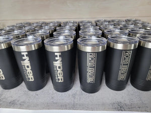 Custom Logo Tumbler by EverLee Creations, custom drinkware detail photo 8