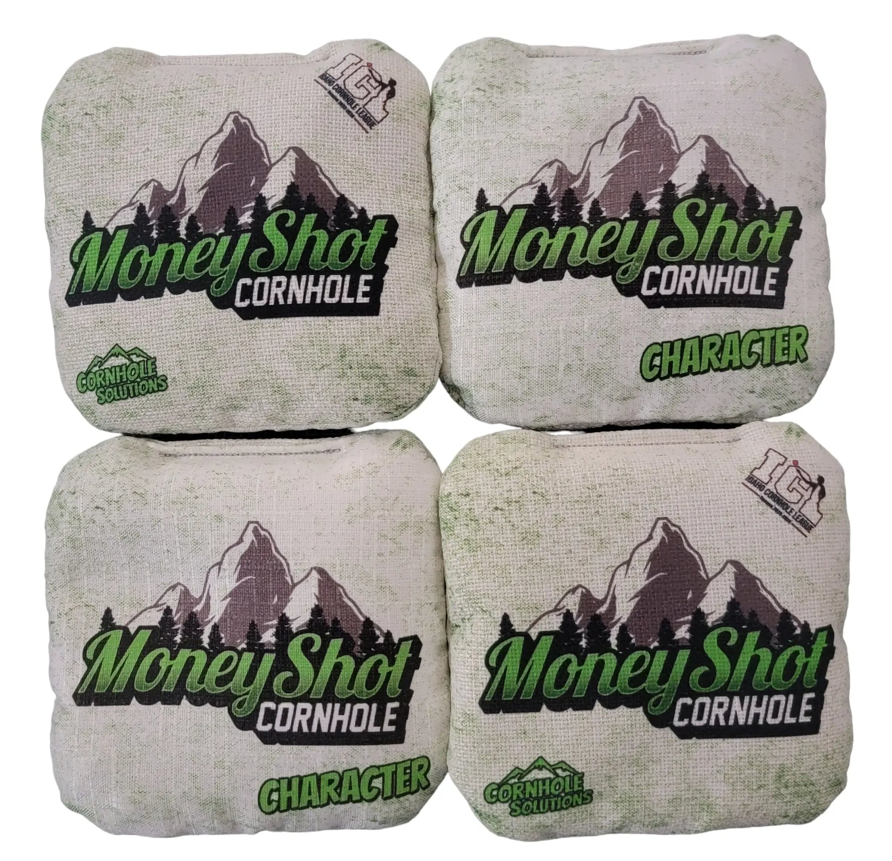 Custom - PRO Bags - Regulation 6"x6" – Set of 4 - Character Series (Speed 6 & 8) by Cornhole Solutions, cornhole boards detail photo 5