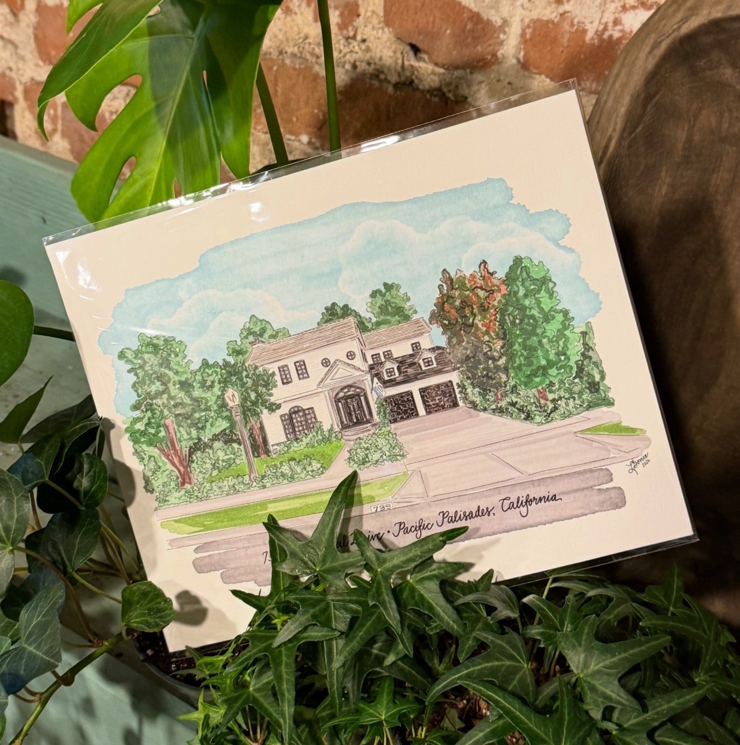 Custom Watercolor Painting of Home, Church or Chapel - DEPOSIT Mission Celebrate