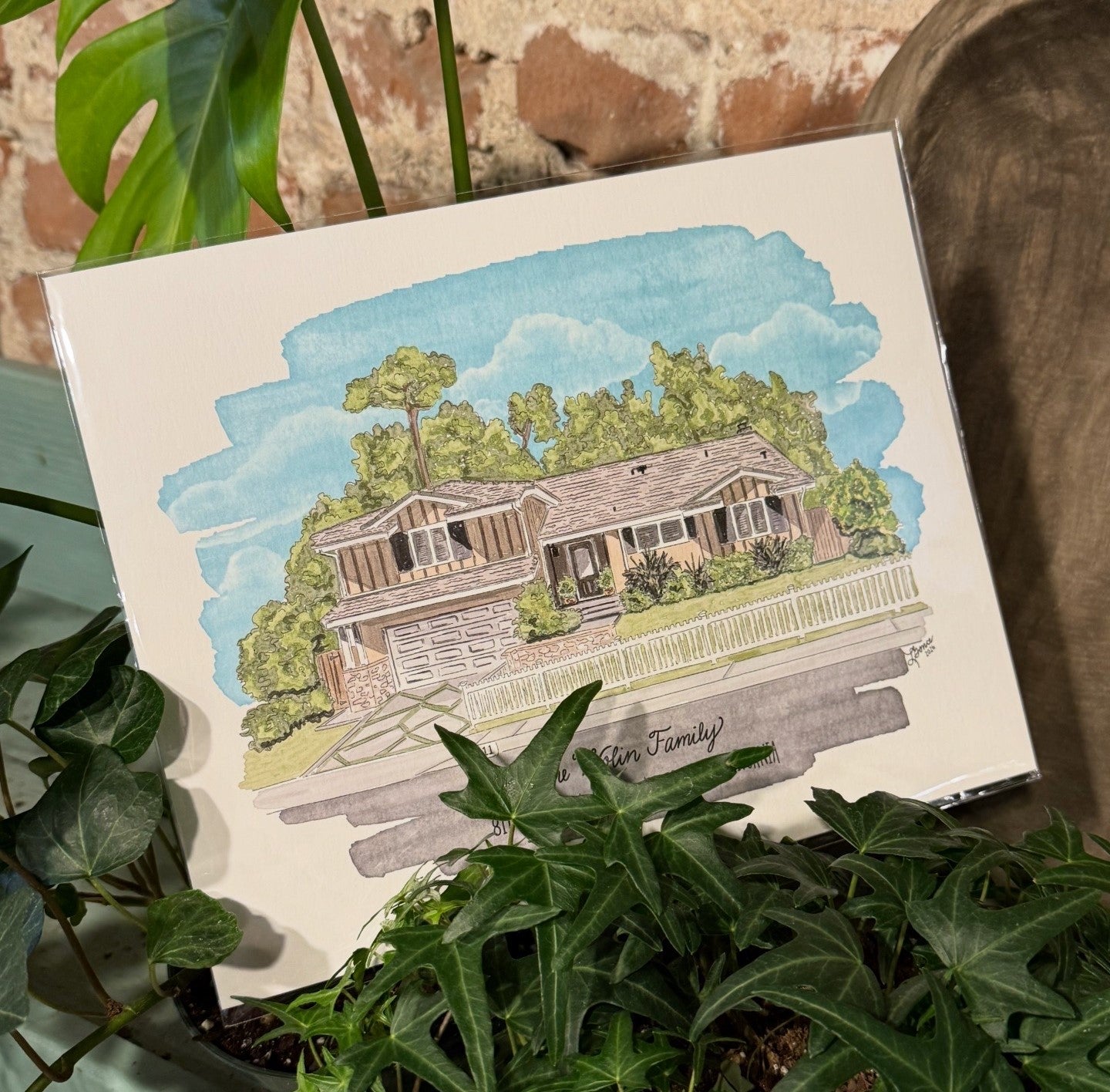 Custom Watercolor Painting of Home, Church or Chapel - DEPOSIT Mission Celebrate