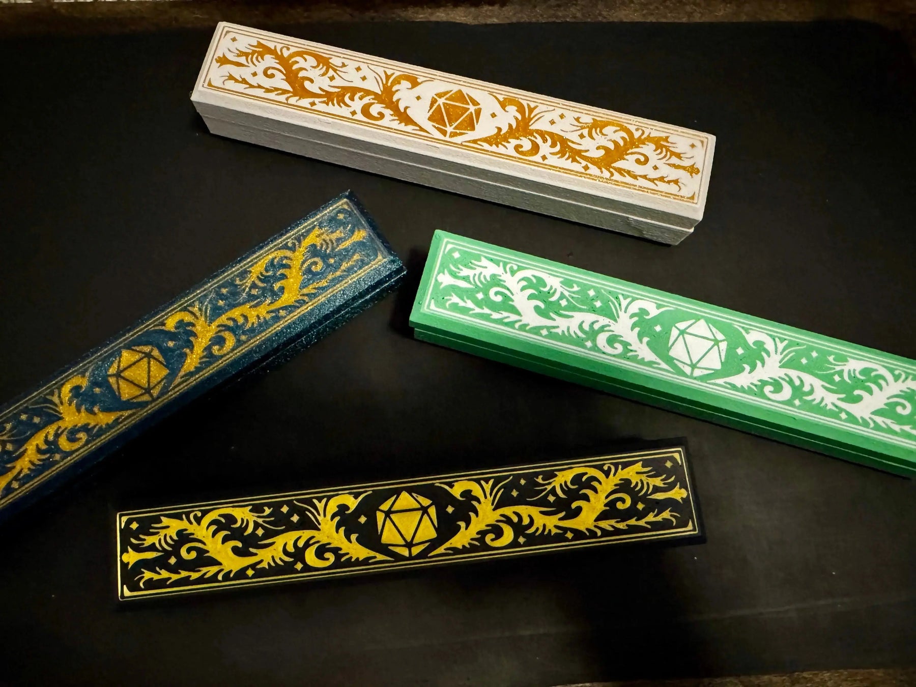 Customizable Adventurer Dice Box by Mushroom Lady Co, 3D printed toy detail photo 5