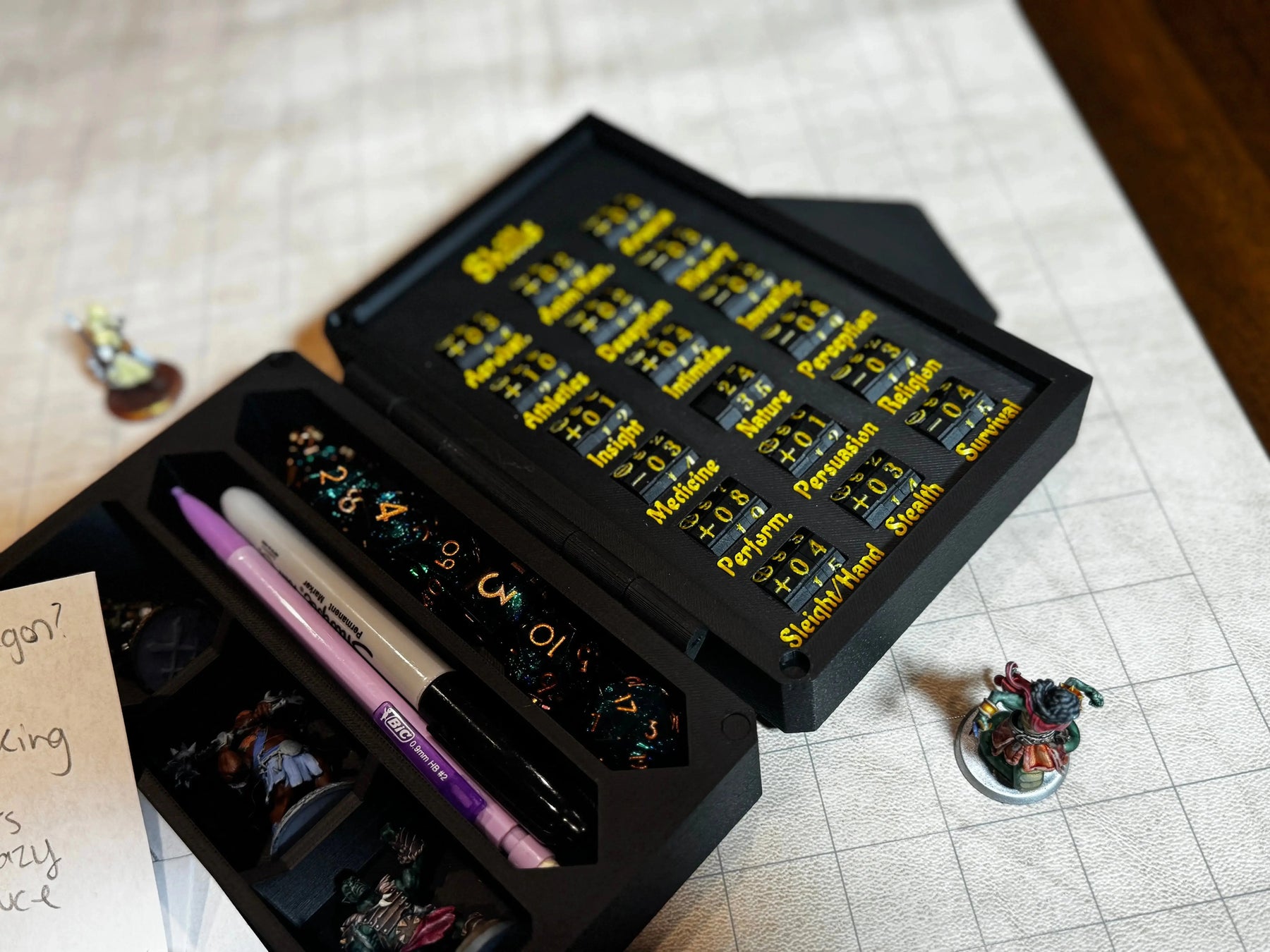 Customizable Tabletop Adventurer Tray by Mushroom Lady Co, Southern home decor detail photo 7