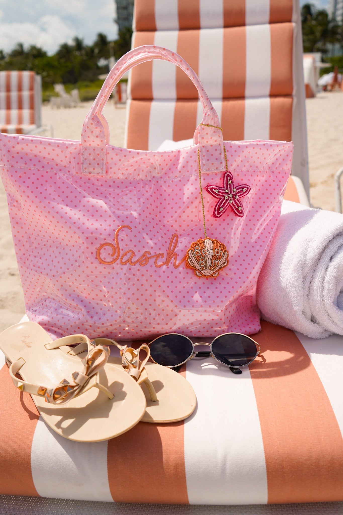 Cabana Clear Coat Tote