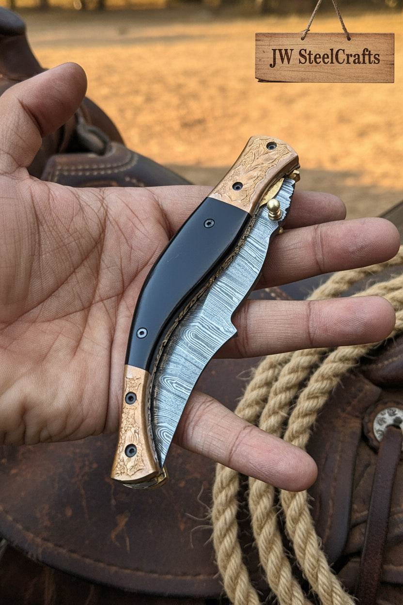 Hidewood Skinner Folder Knife product detail, view 5