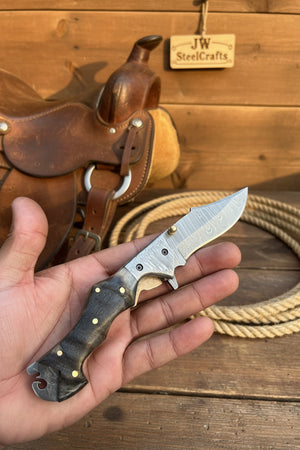 Grithorn Damascus Folder product detail, view 7