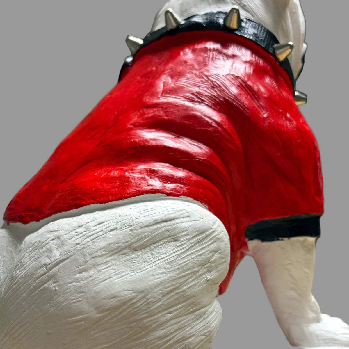 UGA Georgia Bulldog Mascot Cement Statue for Garden, Yard, Home Decor and Porch.