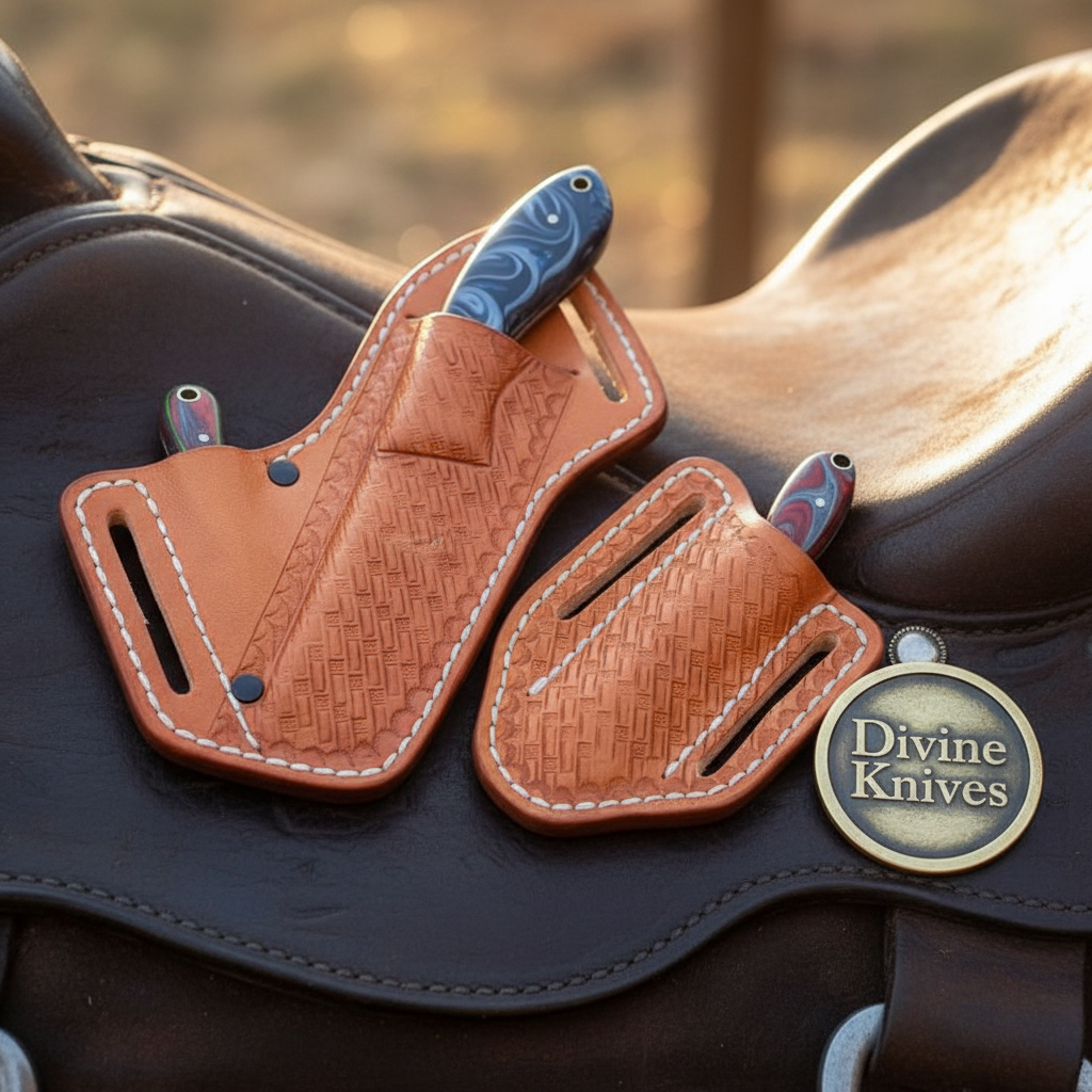 Finger Hole Bull Cutter & Mini Bull Cutter Set for Outdoor Work
