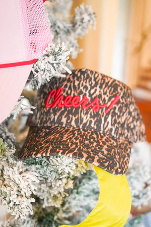 Cheers! - Luxe Leopard Trucker Hat by KenzKustomz, view 4