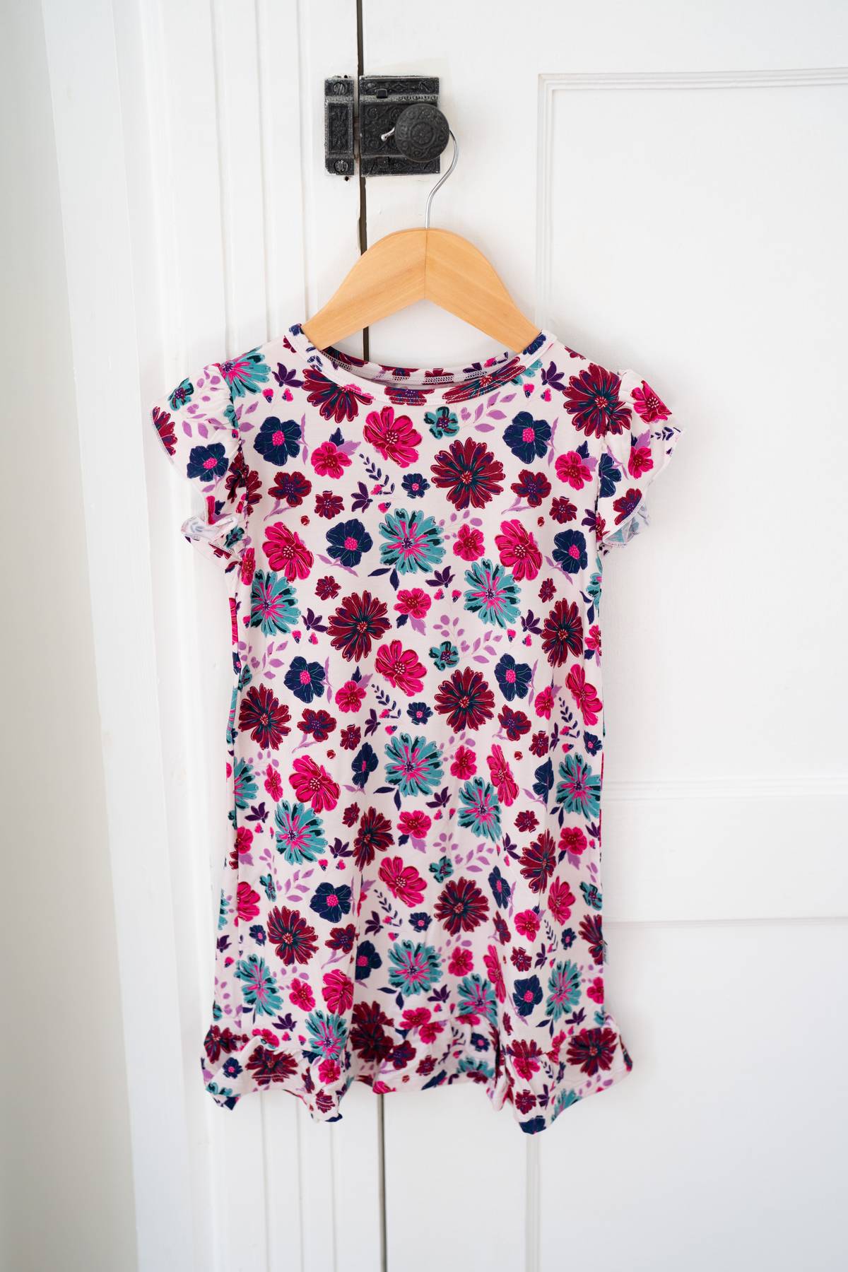 Wild Berry Floral Nightgown by Boosh Baby image 4