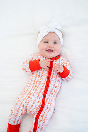 Striped Hearts | Zippy by Boosh Baby image 1