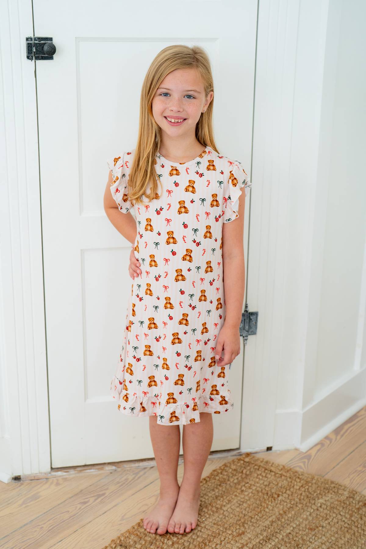 Teddy Bear Christmas | Nightgown by Boosh Baby image 1