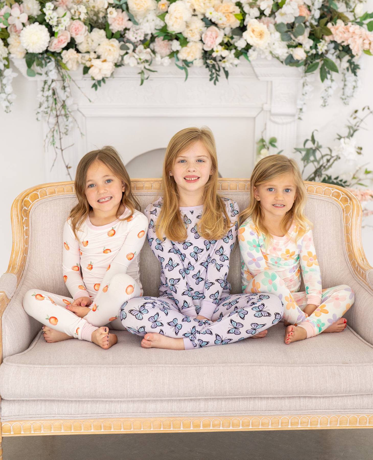 Sweet Peach | Two Piece Pajama Set by Boosh Baby image 5