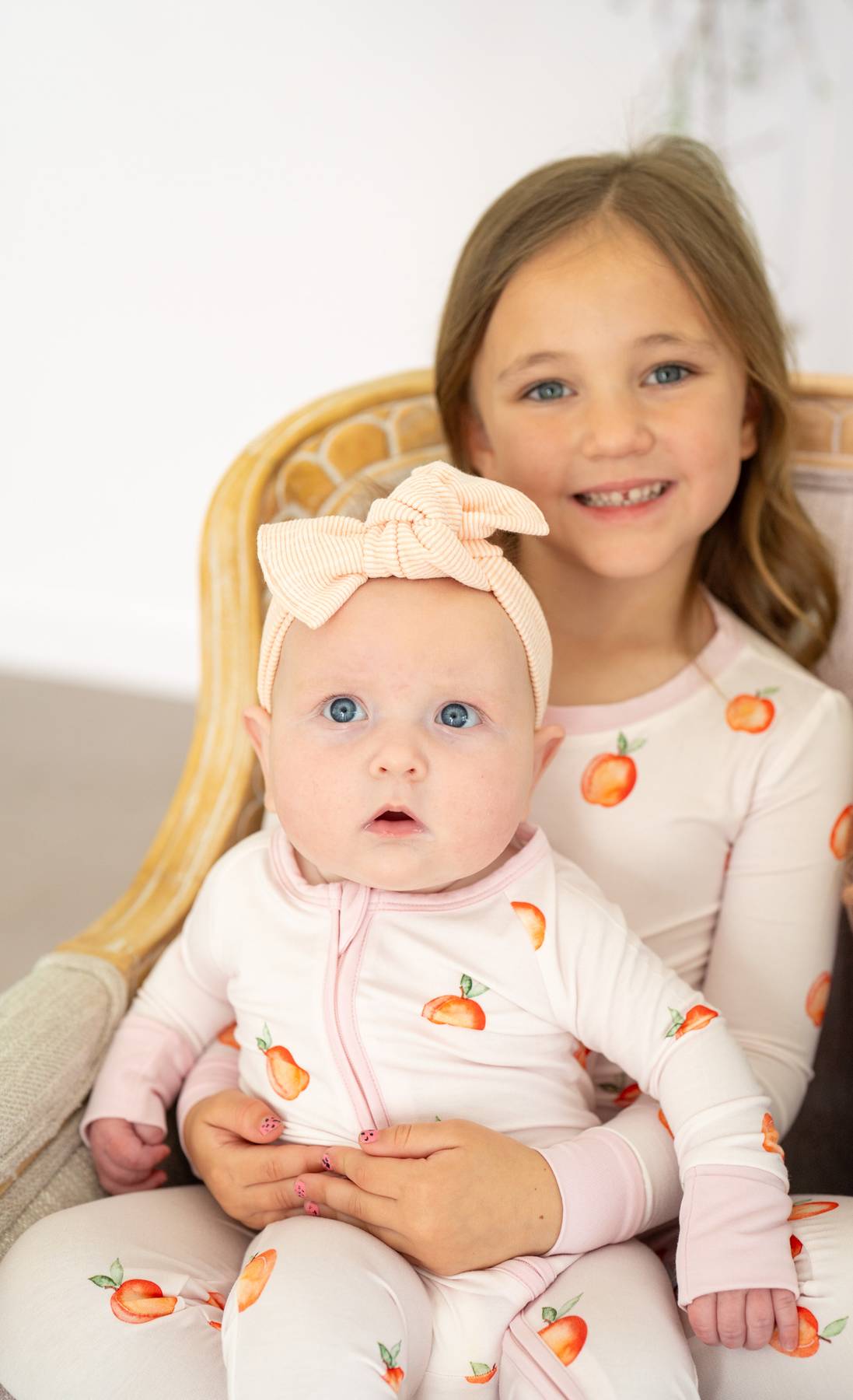 Sweet Peach | Two Piece Pajama Set by Boosh Baby image 4