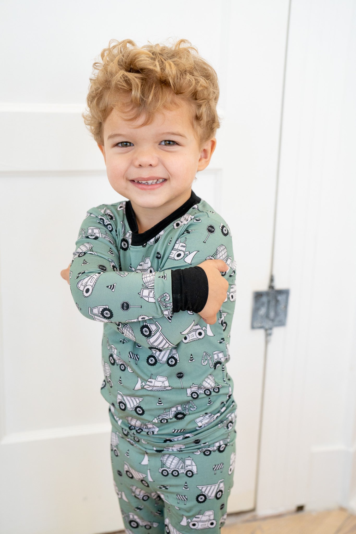 Construction Trucks | Two Piece Set by Boosh Baby image 1