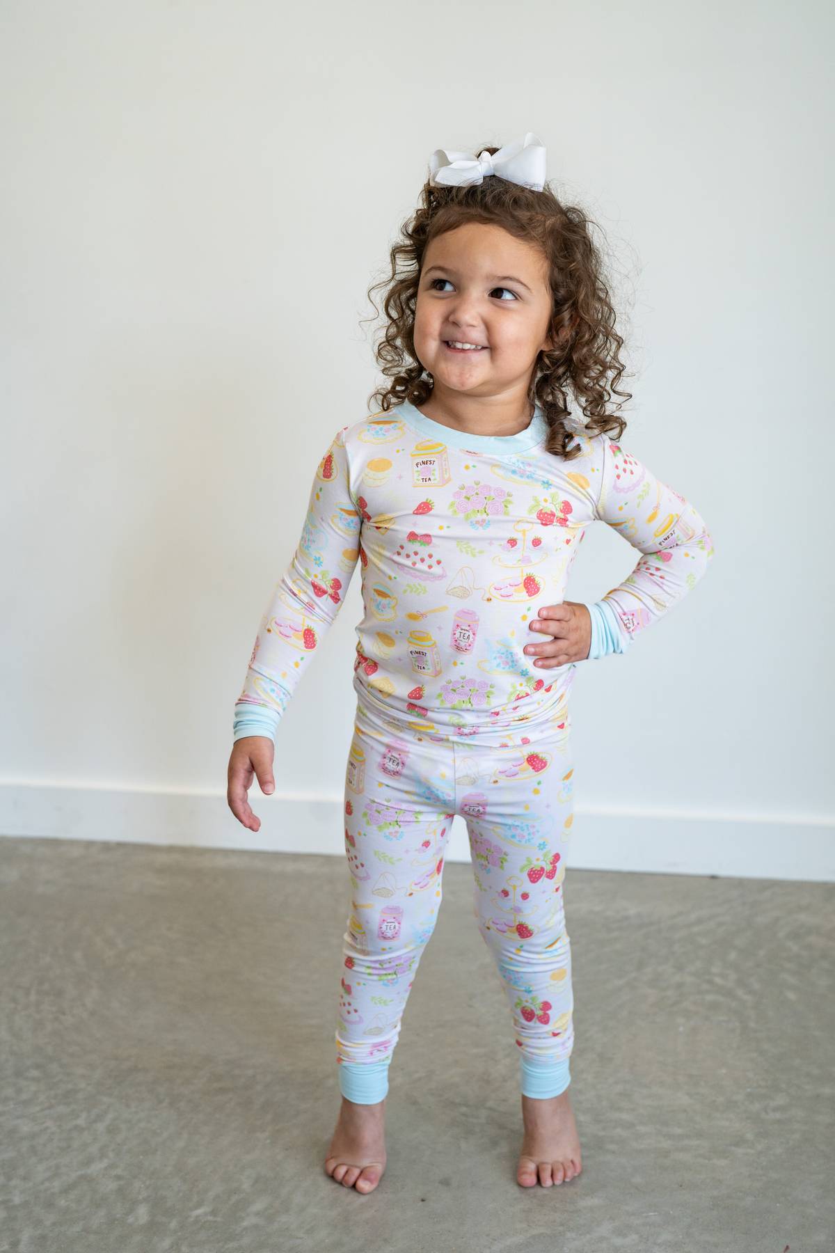 Afternoon Tea | Two Piece Pajama Set by Boosh Baby image 1