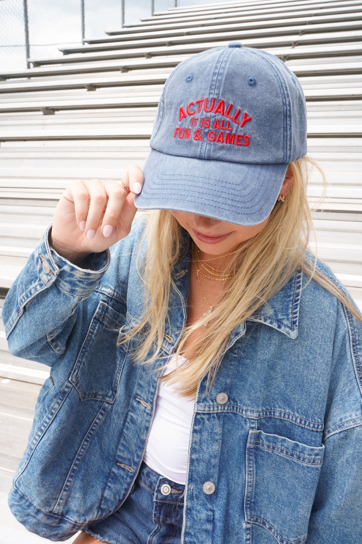 Actually It Is All Fun & Games - Dad Cap by KenzKustomz, view 7