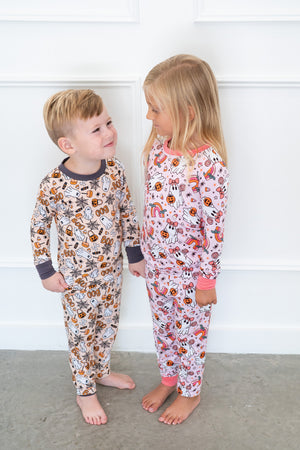 Spooky Sweet Ghosts | Two Piece Pajama Set by Boosh Baby image 3