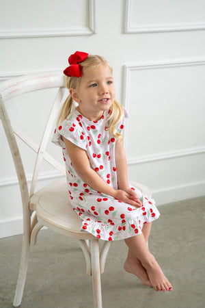 Cherry Coquette | Nightgown by Boosh Baby image 6