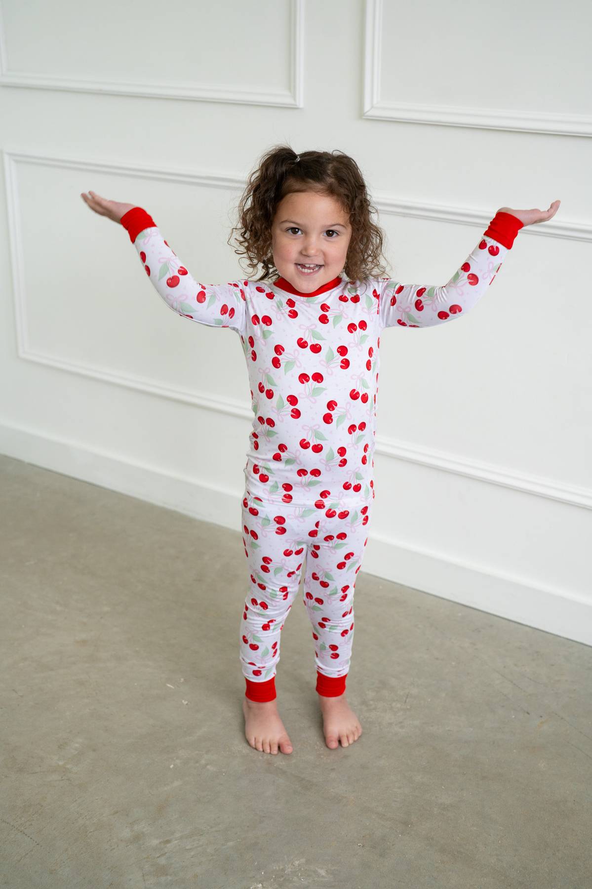 Cherry Coquette | Two Piece Set by Boosh Baby image 1