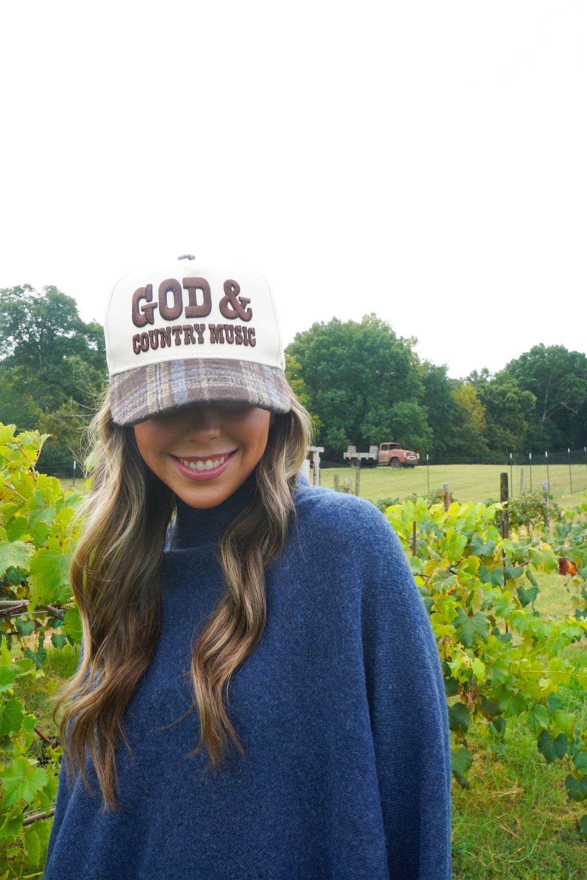 God & Country Music Trucker Hat by KenzKustomz, view 21